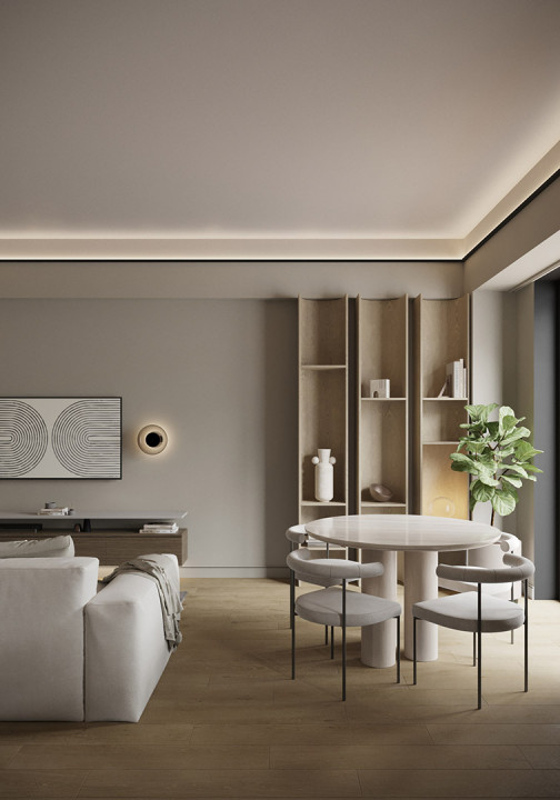 Apartament Premium cu 3 camere + Balcon 10 m