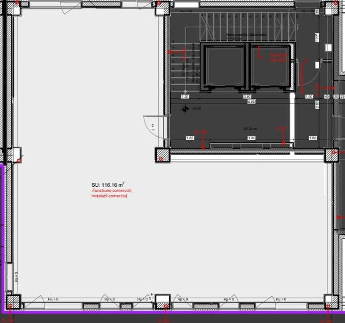 Spatiu Comercial 116 mp, Parter în Complex Rezidential