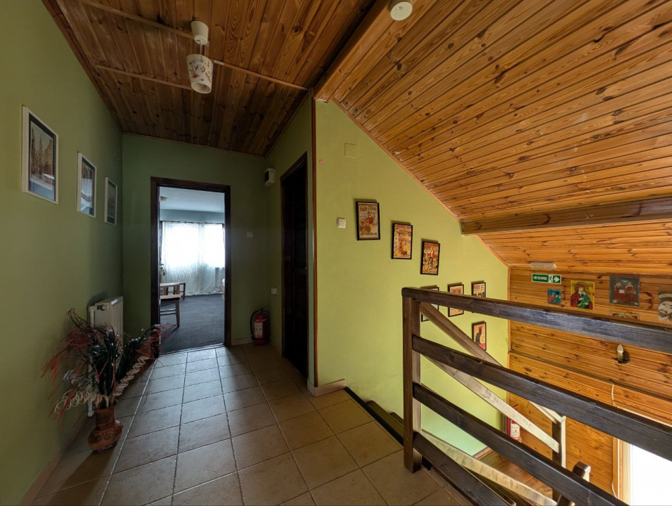 Pensiune la cheie  + casa in inima naturii, teren - 2400 mp, 5