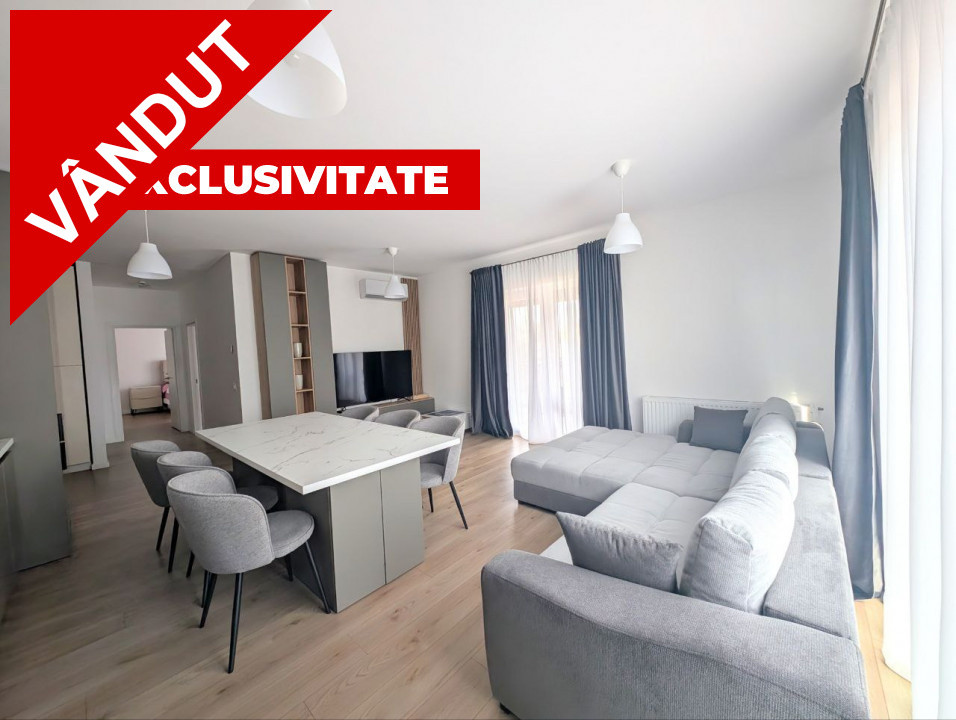 Apartament 3 camere în Complex Rezidential + Terasa 20 mp