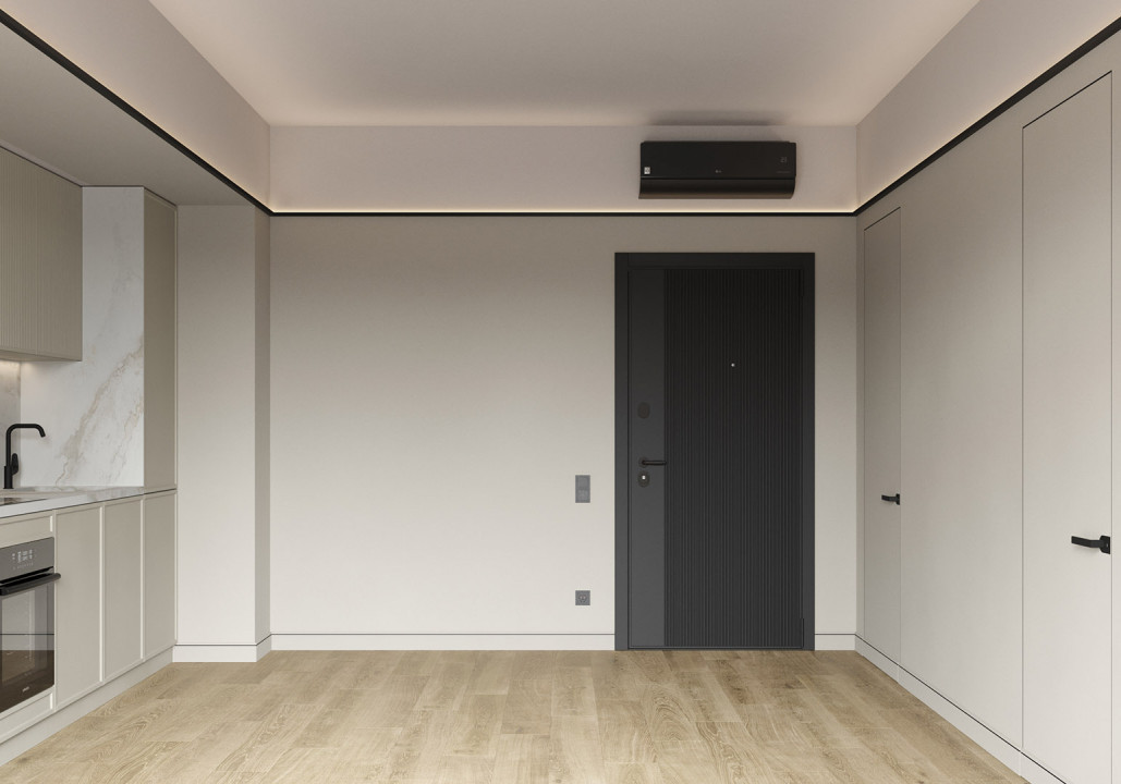 Apartament  spatios cu 4 camere si balcon generos în cartier rezidential modern