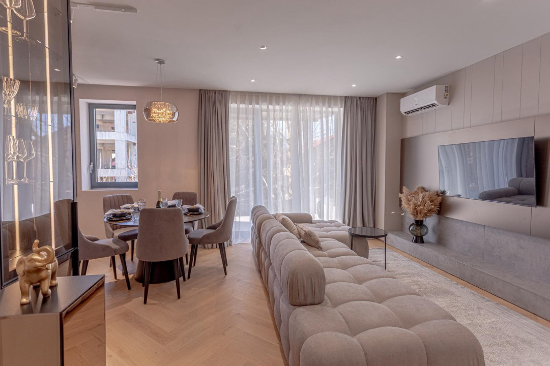 Apartament de Lux 2 camere/Complet mobilat/Arqa Jolie Village 