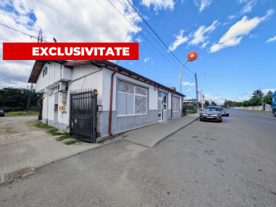 Spatiul Comercial Stradal+Teren  /Oportunitate de investitie/Valenii de munte