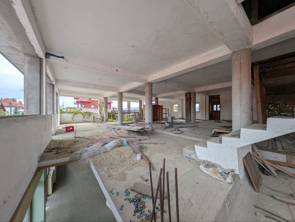 Investitie ideala - Cladire cu Spatiul Comercial la Parter, Teren  845 mp 