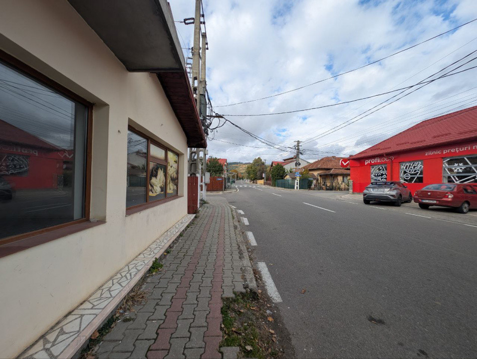 Investitie ideala - Cladire cu Spatiul Comercial la Parter, Teren  845 mp 