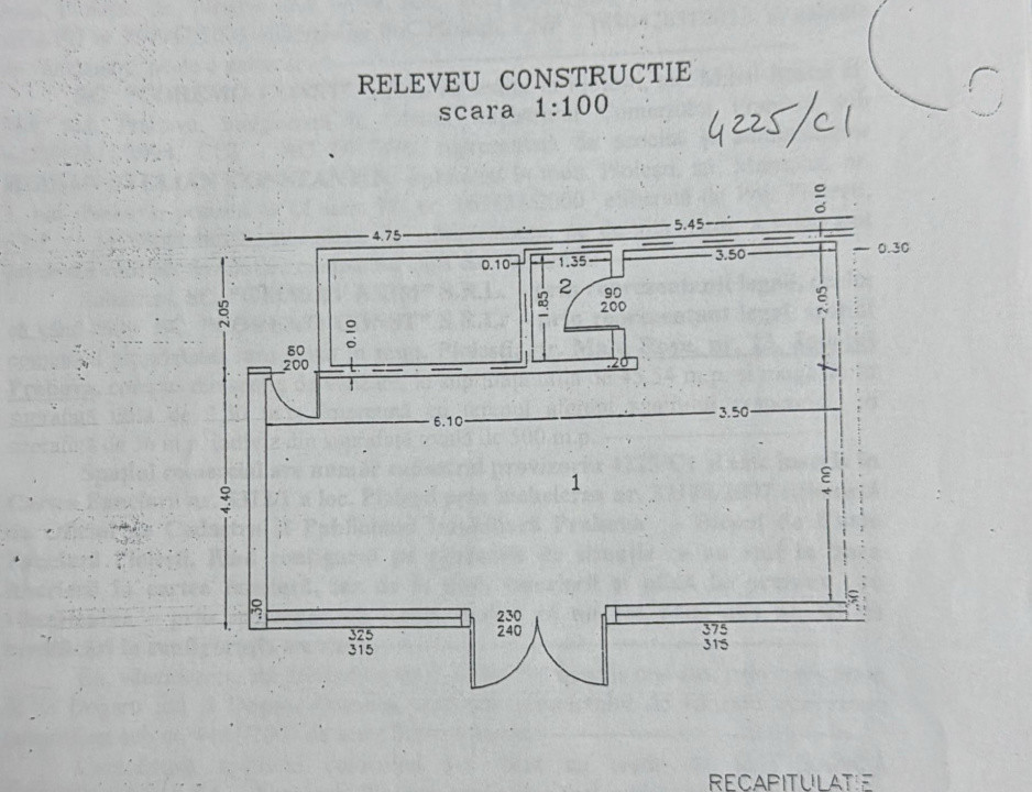 Spatiu Comercial  50 mp, Stradal, Malu Rosu