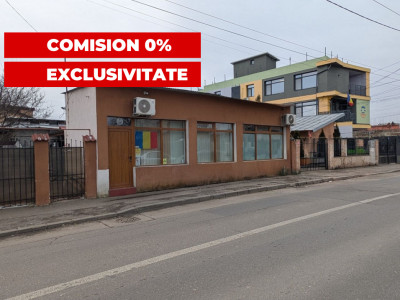 Spatiu Comercial  50 mp, Stradal, Malu Rosu